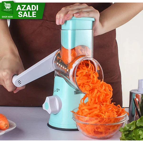 3 in 1 Rotary Vegetables Mandoline/Cutter