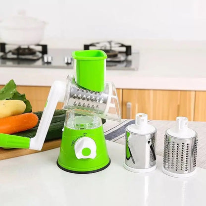 3 in 1 Rotary Vegetables Mandoline/Cutter