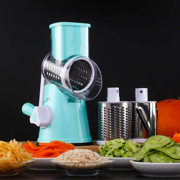 3 in 1 Rotary Vegetables Mandoline/Cutter