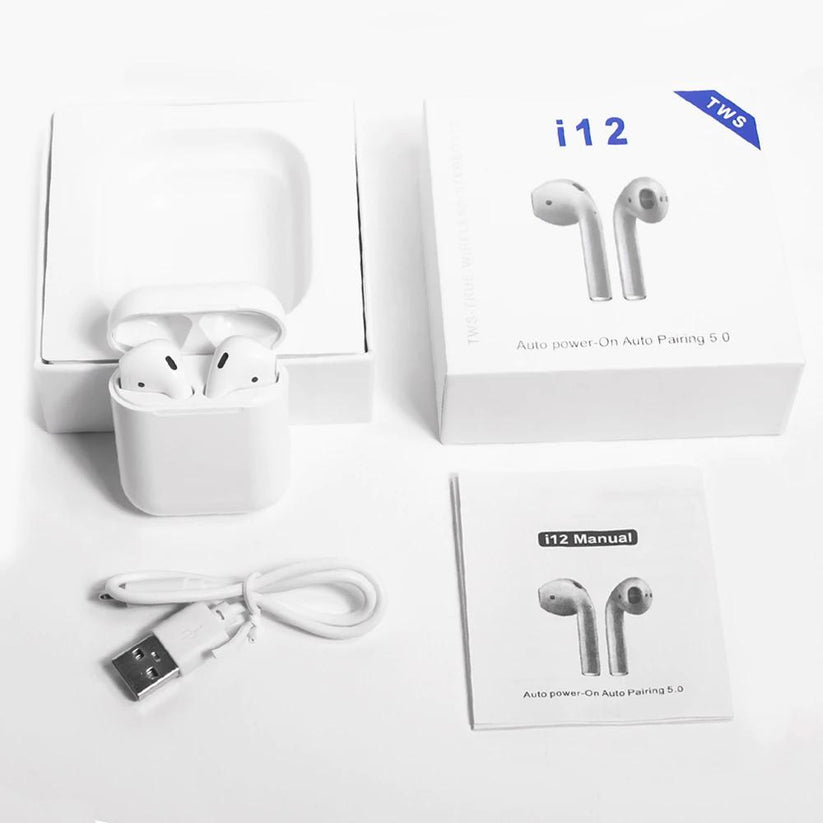 i12 AirPods & Earbuds'