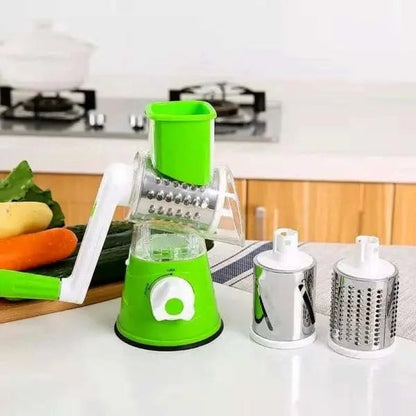 3 in 1 Rotary Vegetables Mandoline/Cutter